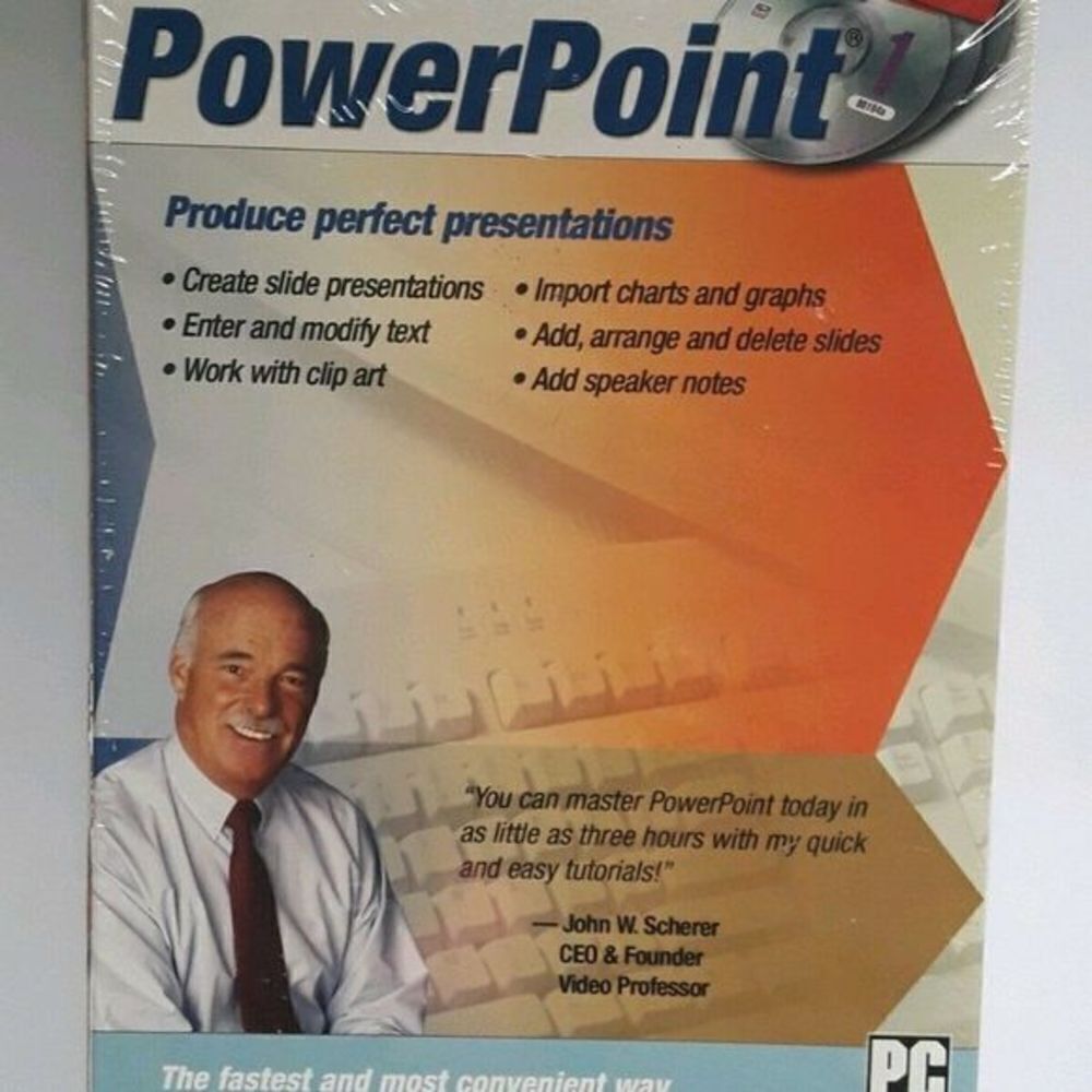 Video Professor Learn Power Point Powerpoint New - Picture 7 of 8